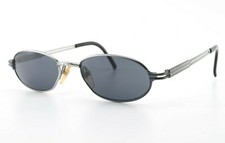Occhiali da sole JEAN PAUL GAULTIER 58-7103 Vintage Metal Sunglasses Oval 90s...