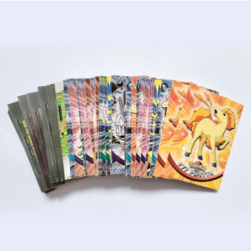 Pokemon Topps trading cards series 2 - Holo and Non Holo - Blue Logo