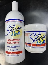 Silicon Mix Shampoo Hidratante 36 oz  Hair Treatment 16 Oz