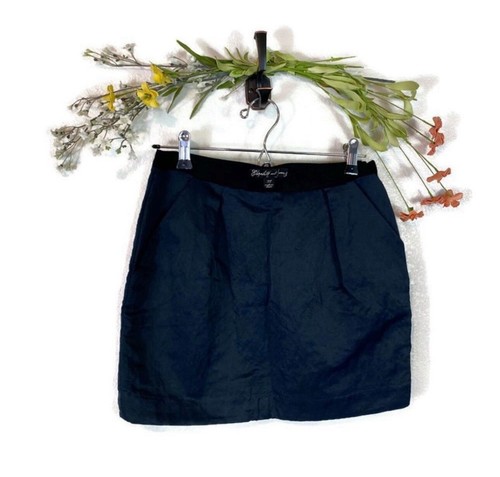 Elizabeth and James | Mini Skirt Blue Black Medium