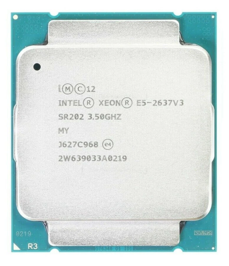 Intel Xeon E5-2637 v3 SR202 3.5 - 3.7GHz, 15MB, 4 Core, FCLGA2011-3, 135W CPU - Image 3 of 4