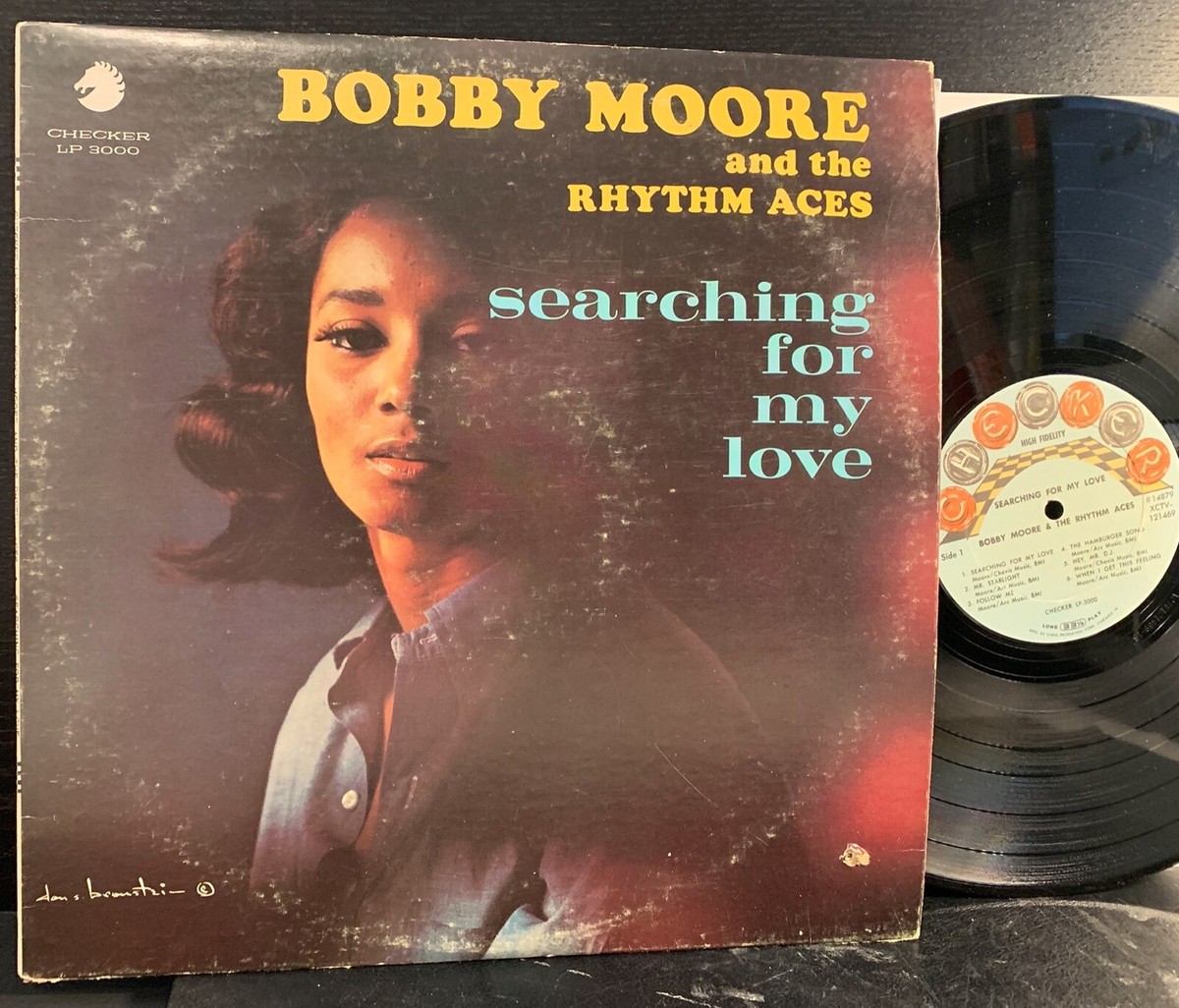 BOBBY MOORE & the Rhythm Aces Searching for my Love 1966