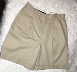 Brooks-Brothers-Advantage-Chino-Cotton-Shorts-Rolled-Hem-Women-Size-10