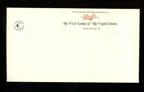 Commemorative Cover US First Ladies 1897-1901 Ida McKinley Ohio OH 1979 - Picture 2 of 2