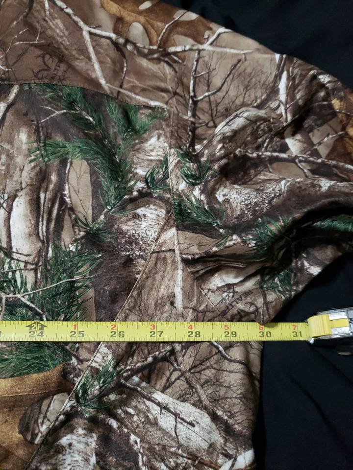 Chaqueta con Capucha Cabelas Dry-Plus Para Hombre RealTree Xtra Malla Forrada Talla 3XL Alta En muy buena condición Foto 3 de 4