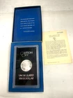 1882 Morgan CC Silver Dollar Coin Uncirculated with Box and Paper