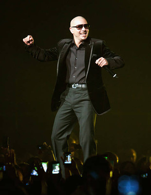 Armando Christian Perez 'aka' PITBULL at The Palace of Auburn Hill- Old Photo