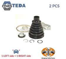305833 CV JOINT BOOT KIT PAIR TRANSMISSION END FRONT RIGHT LEFT LOBRO 2PCS NEW