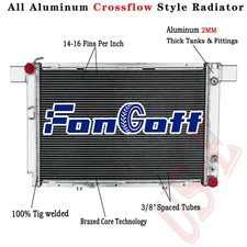 4 Row Aluminum Radiator For 1990-2002 1999 MERCEDES BENZ SL500 500 SL 5.0L