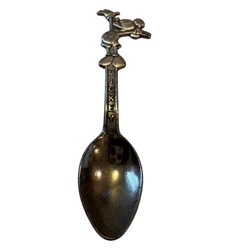 Vtg Walt Disney Productions Mickey Mouse Spoon Collectible 4"