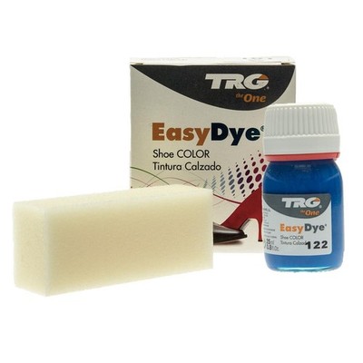 TRG Easy Dye Lederfarbe electric blue (122) zur Farbauffrischung von Glattleder