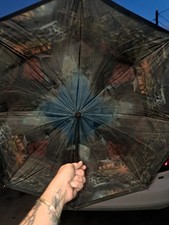 Thomas kincaid inverted umbrella vintage