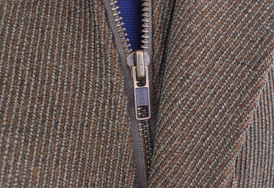 AQUASCUTUM Cavalry Twill Country Coat Size Small 38R/48R Raglan Fleece Lined - Image 3 of 4