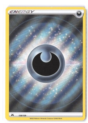 ダークエネルギー ホロ 073/073 Pokemon Darkness Energy (Texture Full Art) 158/159 Crown Zenith NM