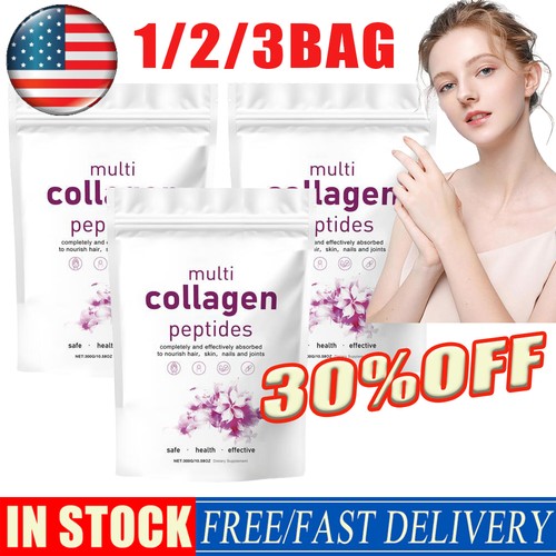 1-3X Multi Collagen Peptides Powder-Hydrolyzed Protein Peptides