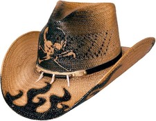 bullhide dangerous straw cowboy hat
