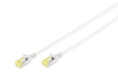 DIGITUS CAT 6A U-FTP slim patch cord, Cu, LSZH AWG 28/7, length 10 m, color grey