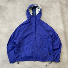 L.L. Bean Rain Jacket Womens Medium Hiking Outdoor Coat, Navy