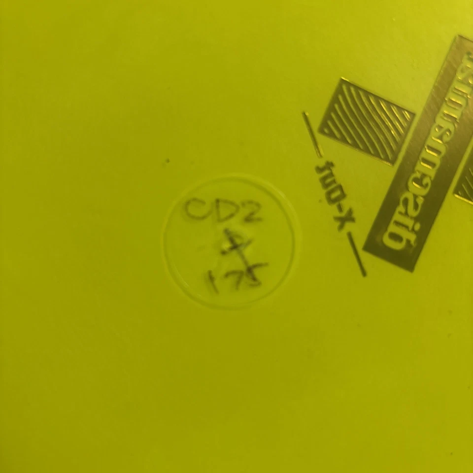 Discmania C-Line CD2 Innova Made 176g Scaled OOP Rare X-Out Penned CD2 New - Image 3 of 4