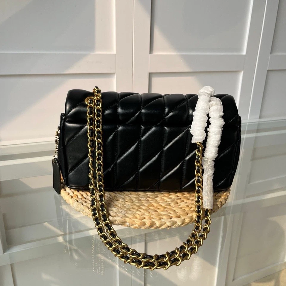 Bolso de Hombro Coach Tabby 26 - Cuero Guijarro - Herrajes Signature C - Bandolera Foto 4 de 4