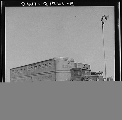 Photo:Salem Express Truck New York 1930s Freight Vehicle