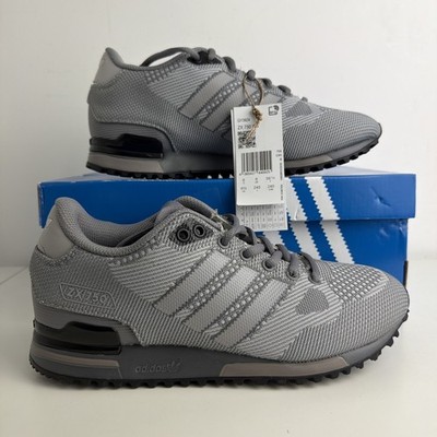 Adidas ZX 750 Woven Sneaker Triple Grey Größe UK 6 GY3924