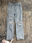 Levi's Silver Tab Jeans Womens 25 Baggy Denim Medium Wash Distressed — photo 1