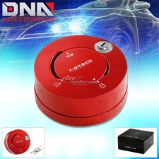 Nrg Srk-101rd Racing Steering Wheel Quick Release Lock Kitkey Hub Jdm Red Body