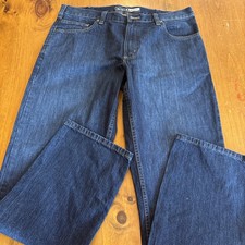 Carhartt BD5119-M Blue Relaxed Fit 5-Pocket Denim Straight Jeans Men s 36x32 NWT