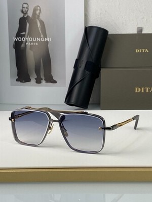 DITA MACH SIX DTS121 Unisex Sunglasses Size: 62 12-130