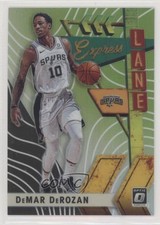 2019 Panini Donruss Optic Express Lane Lime Green Prizm 9/149 DeMar DeRozan e6p