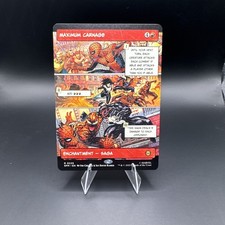 Maximum Carnage Borderless Marvel's Spider-Man 225 MTG SPM NM/M RARE 