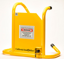 California Immobilizer Wheel Clamp CI00504, Type C for 16" Tires, Lock w/ Keys