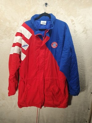 FC Bayern München Authentic Vintage Large Winter Bench Jacke