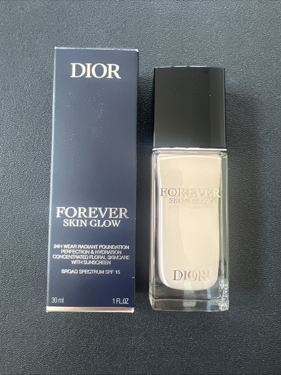 Dior Forever Skin Glow Foundation - 0N NEUTRAL NEW NIB 1 FL. Oz