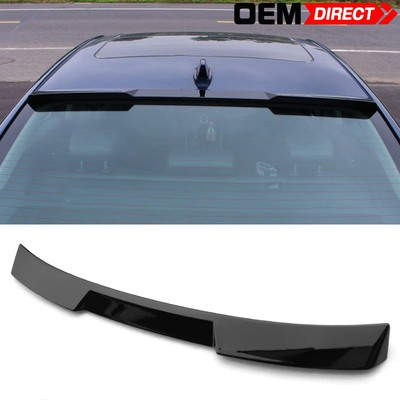 #ad For 23 26 Honda Accord IKON Style Roof Rear Window Spoiler Visor Gloss Black ABS $48.99