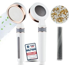 Filtered Shower Head With Handheld Tested In The USA - Hard Water Filter Showerh