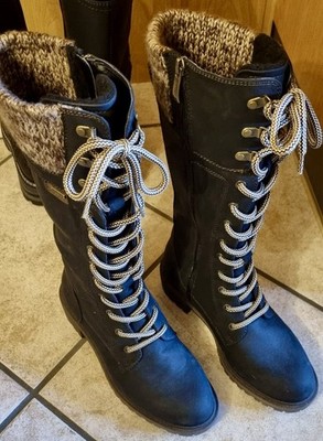 TAMARIS Stiefel, Winterstiefel, gefüttert, neuwertig, Größe 38