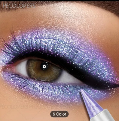 Eyeshadow cream pencil waterproof  pink green orange purple silver gold