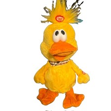 Interactive, Yellow Musical Duck Plushy 13 Inches G4