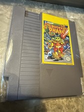 Bucky O'Hare Nintendo NES Cartridge Authentic Tested Working Nice Konami