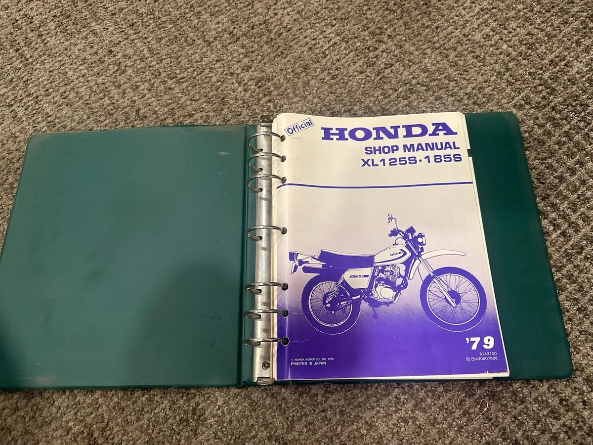 XL125S Motorcycle Repair Manuals & Literature for sale | eBay