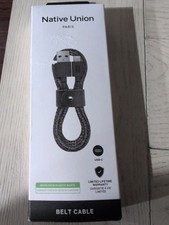 Native Union Belt Cable 4' USB-C to USB-A Cable - Cosmos OPEN BOX