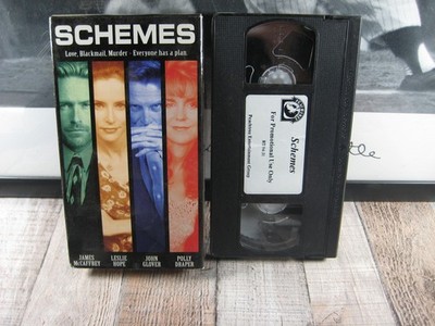 Schemes VHS James McCaffrey, Leslie Hope, John Glover, Polly Draper Screener