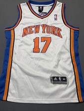 New York Knicks Jeremy Lin Adidas Authentic Basketball Jersey Sz 50 Large NWT