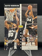 1992-93 Upper Deck - Scoring Threats David Robinson, Sean Elliott #505