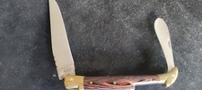 Couteau Laguiole Rossignol cure-pipe manche bois avec étui
