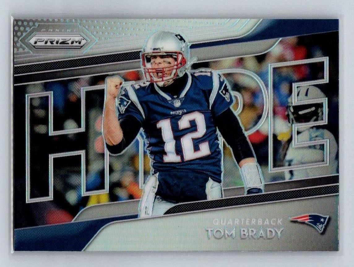 2018 Panini Prizm #H1 Tom Brady Hype Prizm