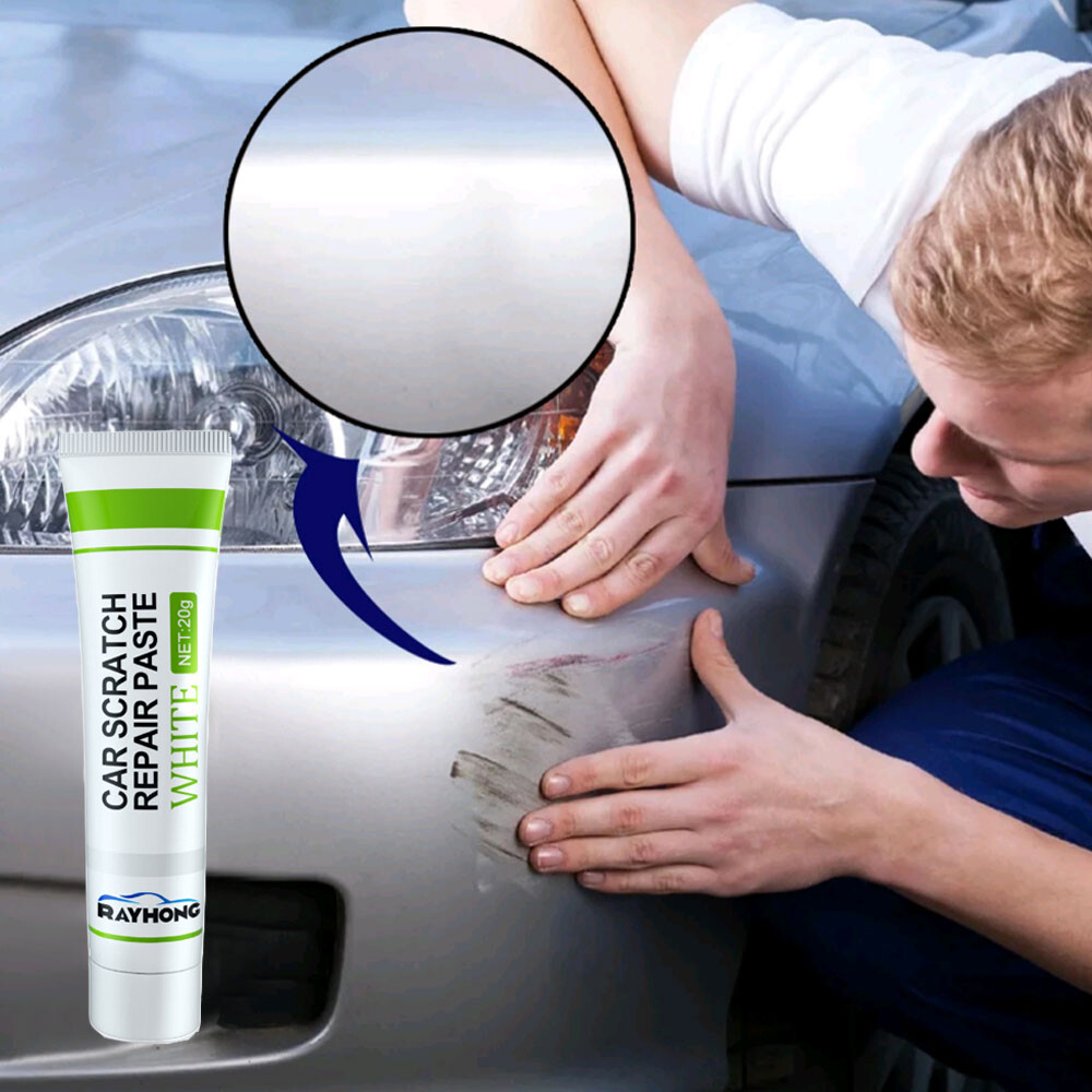 1pc White Car Body Putty Quick Dry Scratching Paint Repair Cleaner Accessories