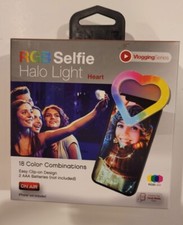 NEW RGB Selfie Halo Light 18 Colors HEART